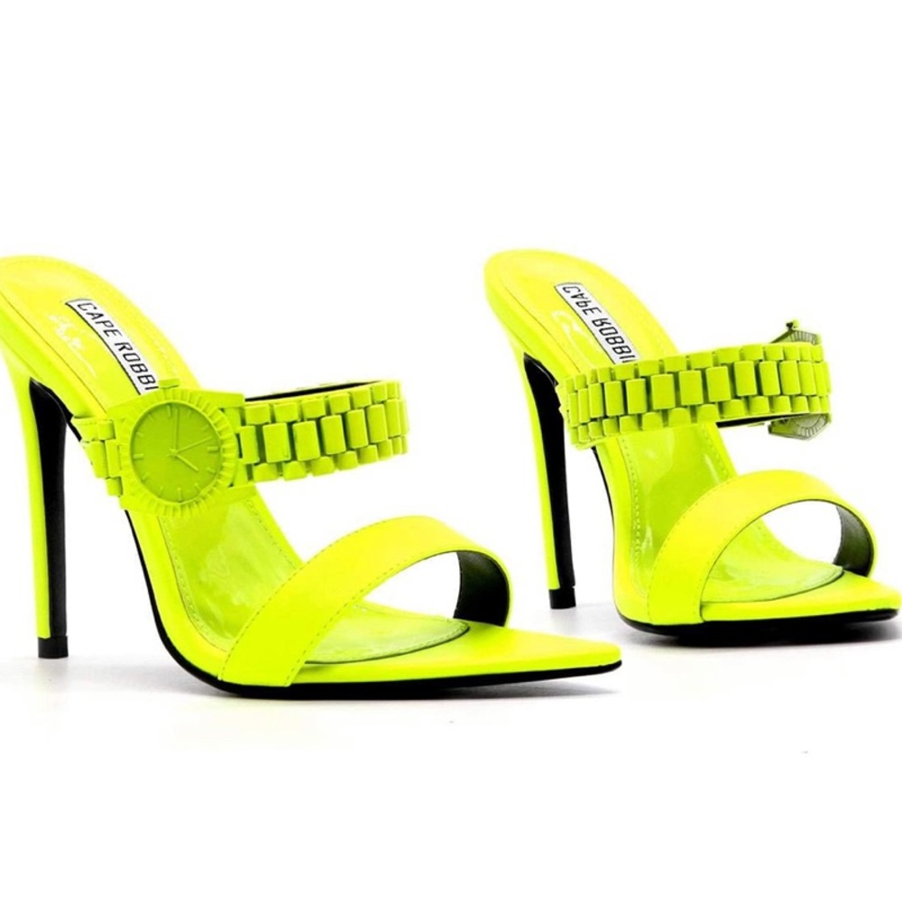 Cape Robbin Women's Classy Ankle Strap Watch Style High Heel Sandal size 7 😍